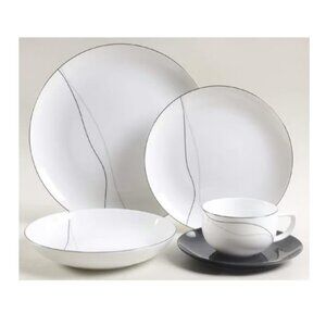 Mikasa Threads 5 Piece Place Setting